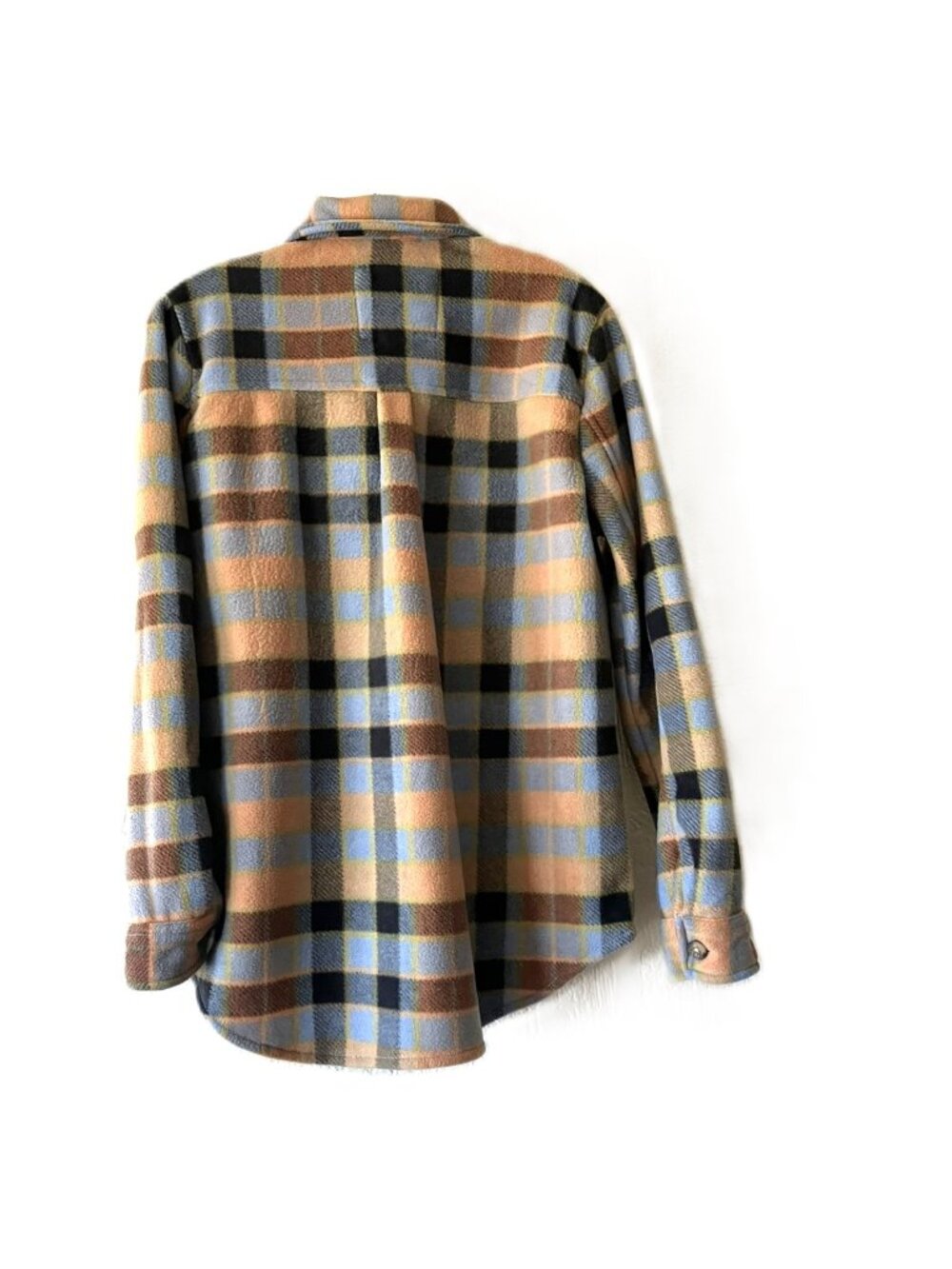 Billabong Adventure Division Fleece Flannel Shacket Women's Medium Plaid - Picture 2 of 11